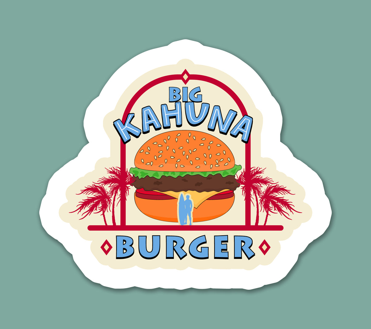Retro Diner Sticker