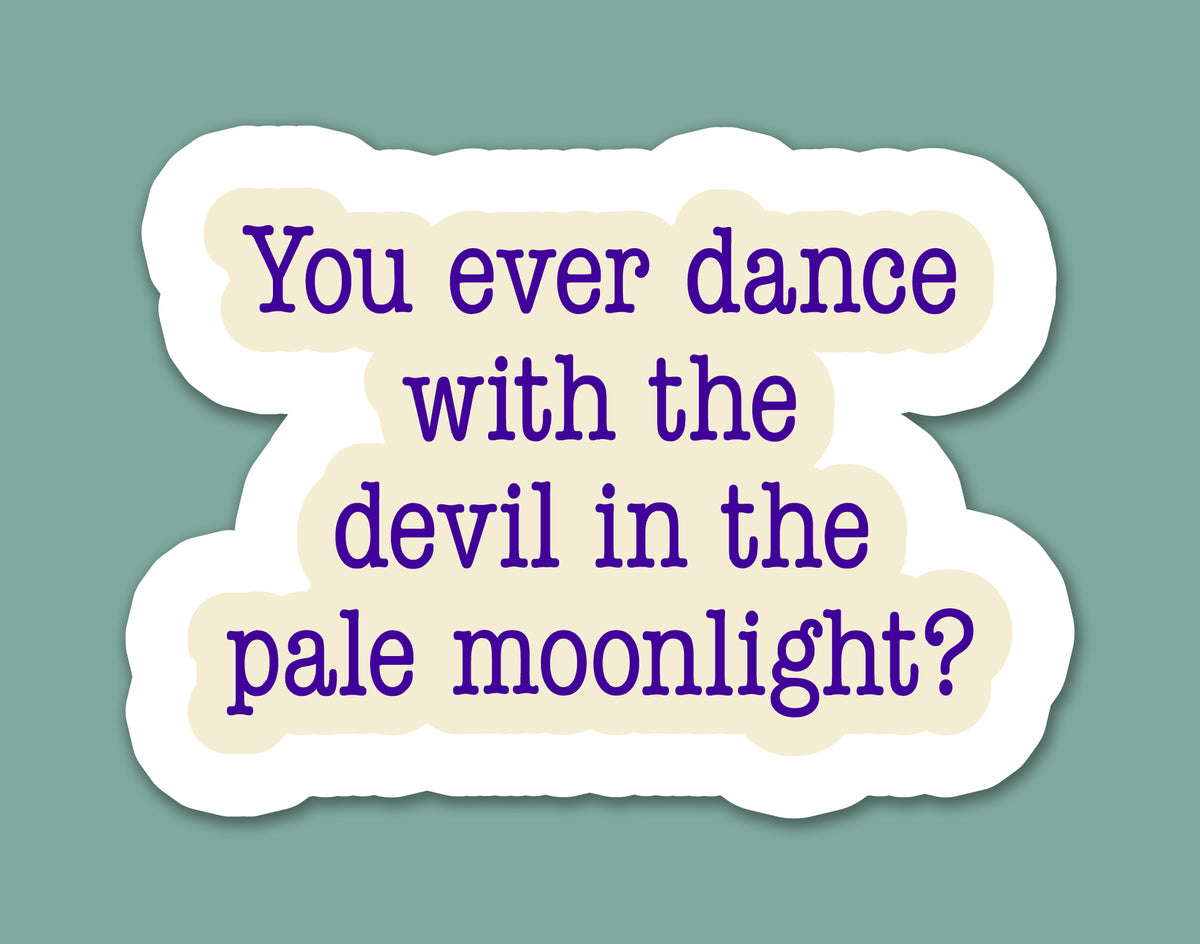 Villain Quote Sticker