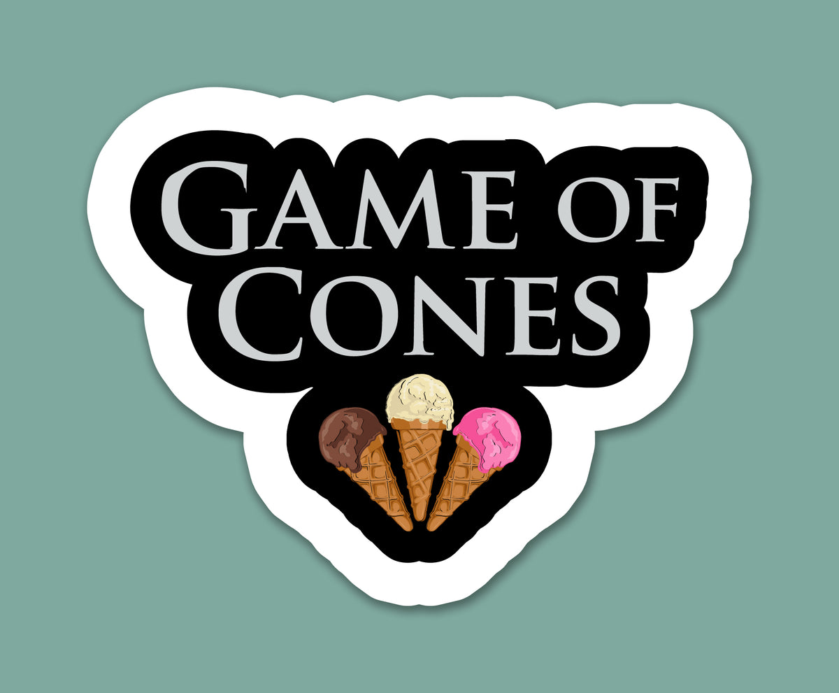 Ice Cream Pun Sticker