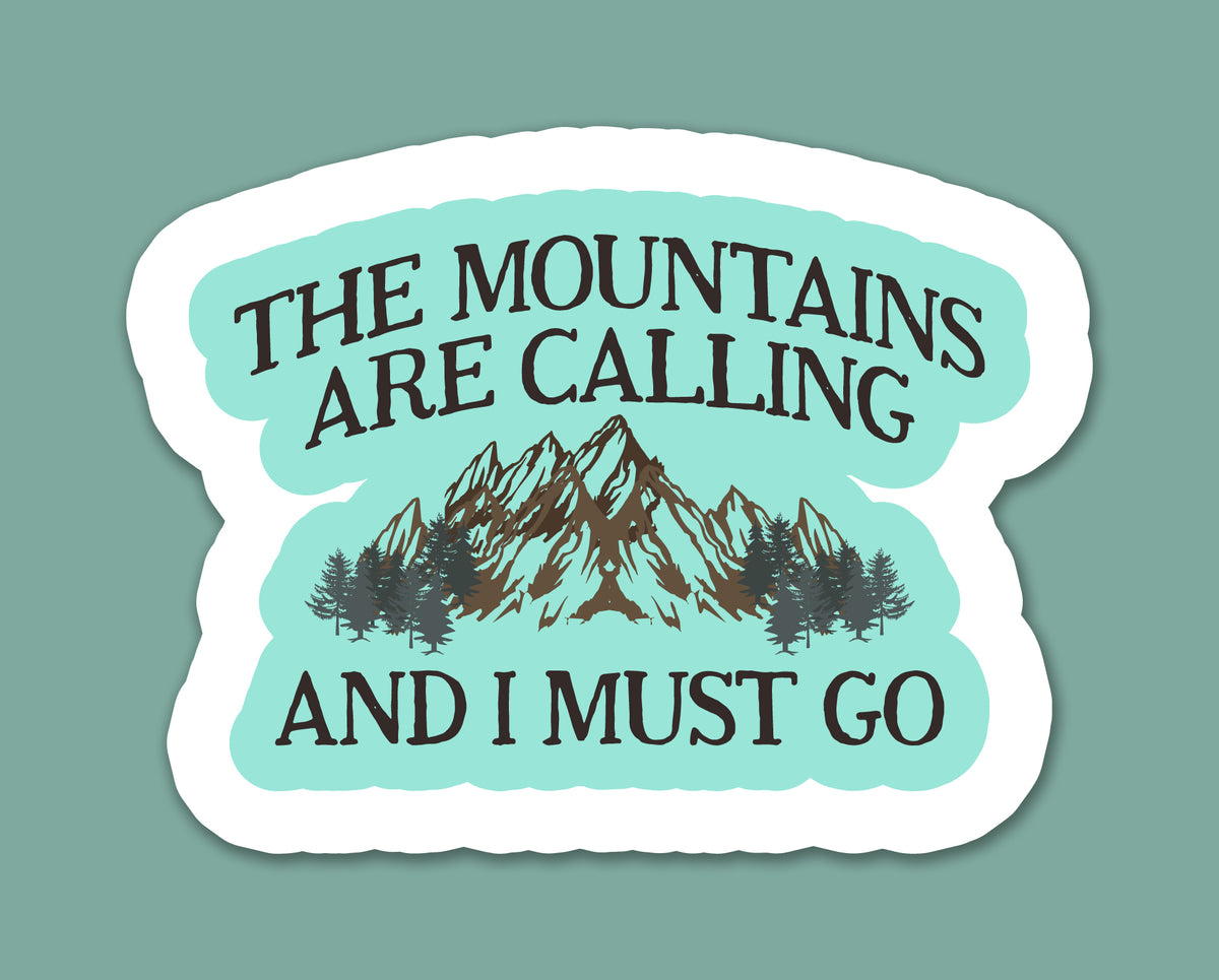Mountain Adventure Sticker