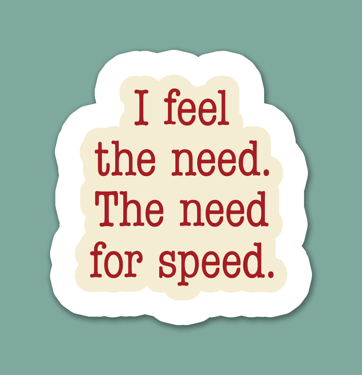 Aviation Movie Quote Sticker