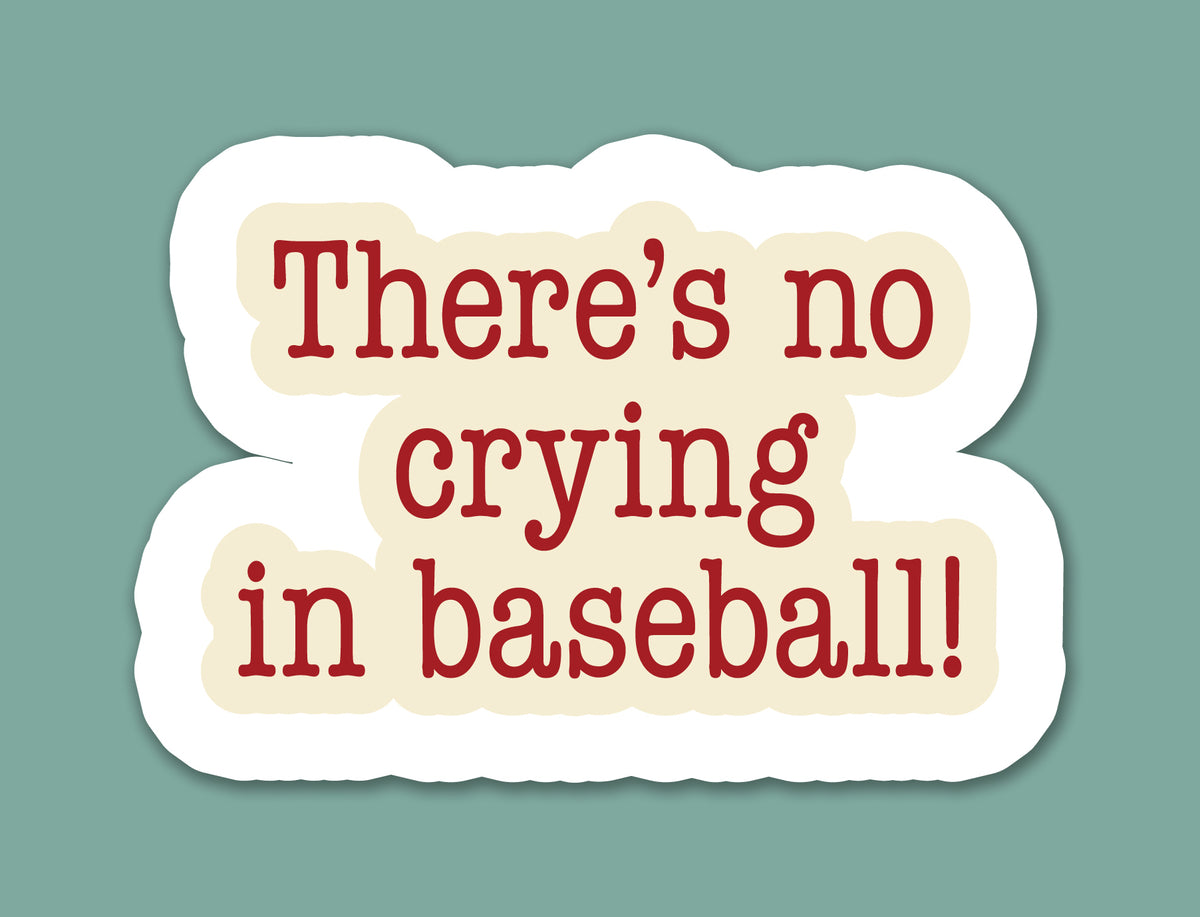 Baseball Quote Sticker