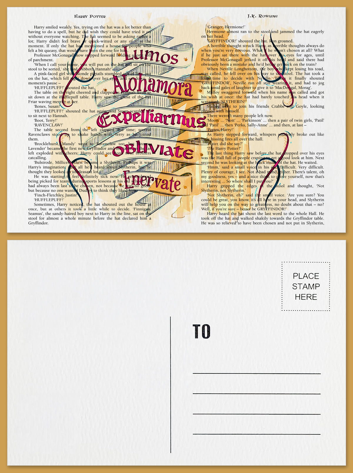 Harry Potter Postcard
