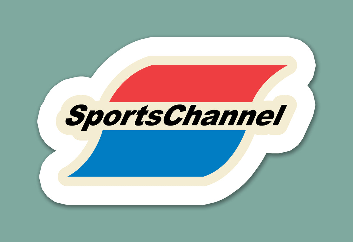 Retro Sports Channel Sticker