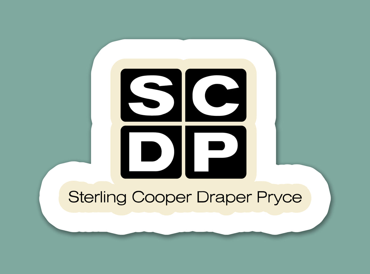 Retro Advertising Agency Sticker