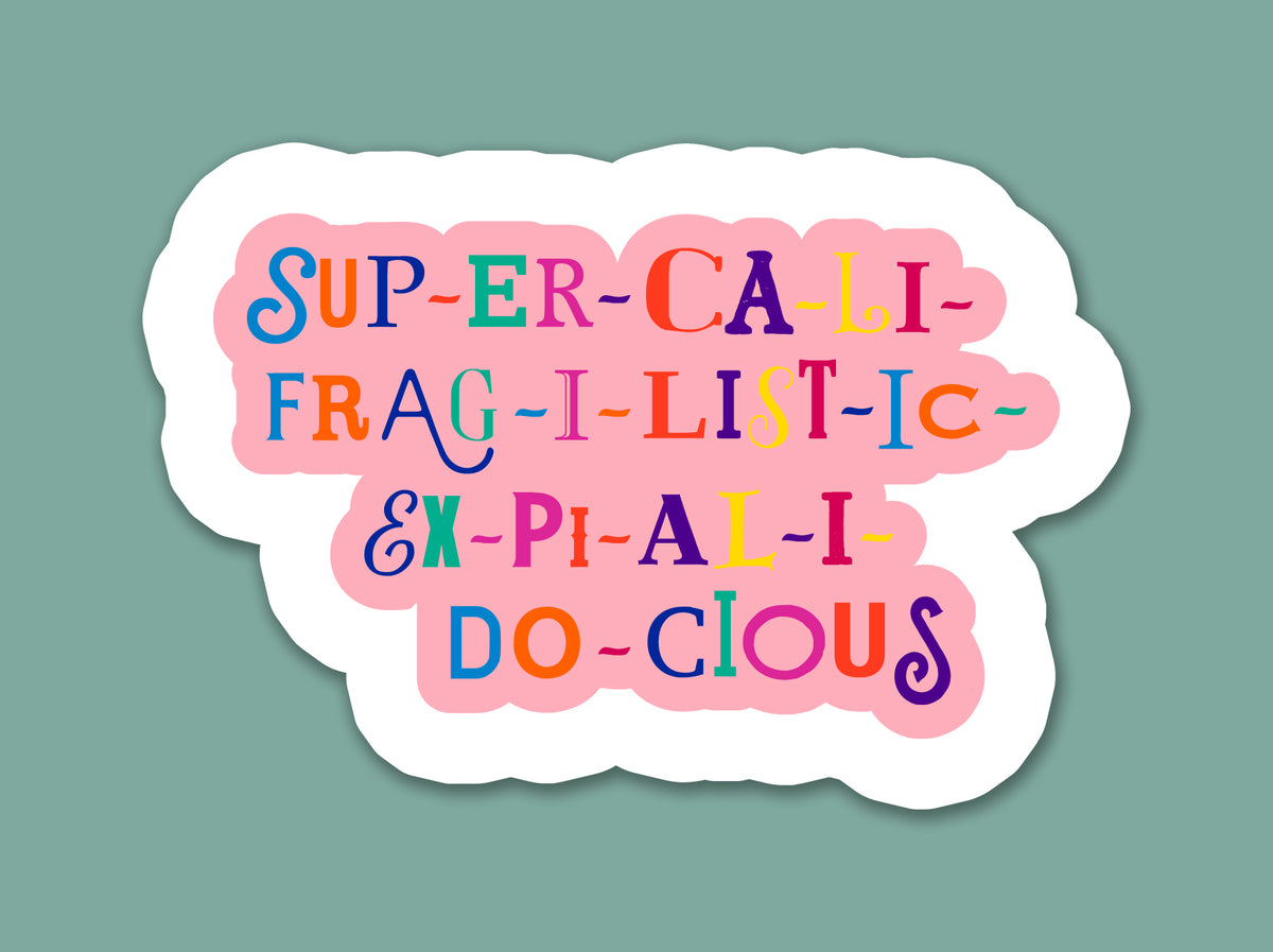 Magical Word Sticker