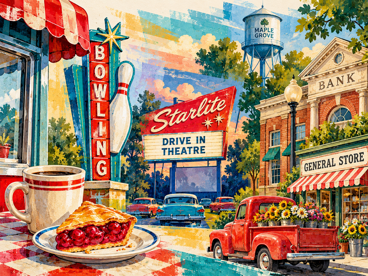Fictional Americana