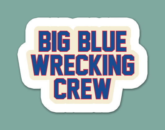 Football Defense Sticker