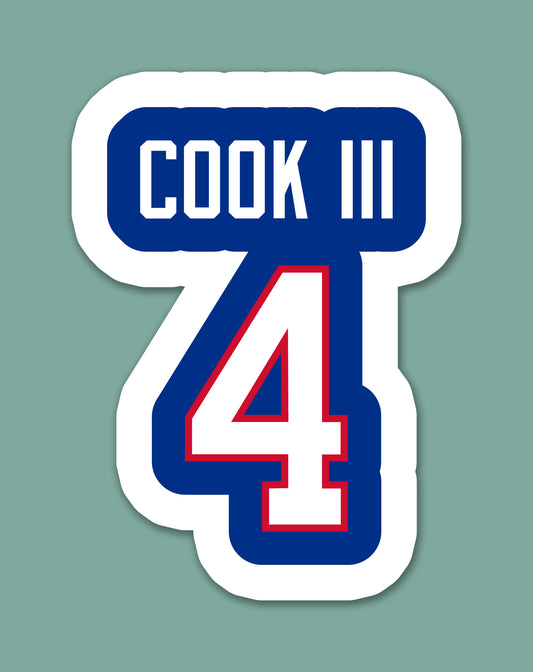 Football Jersey 4 Sticker