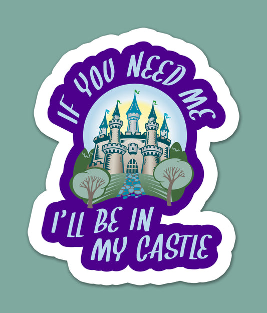 Fairytale Castle Sticker