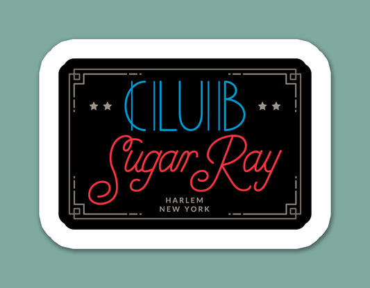Retro Nightclub Sticker
