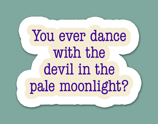 Villain Quote Sticker