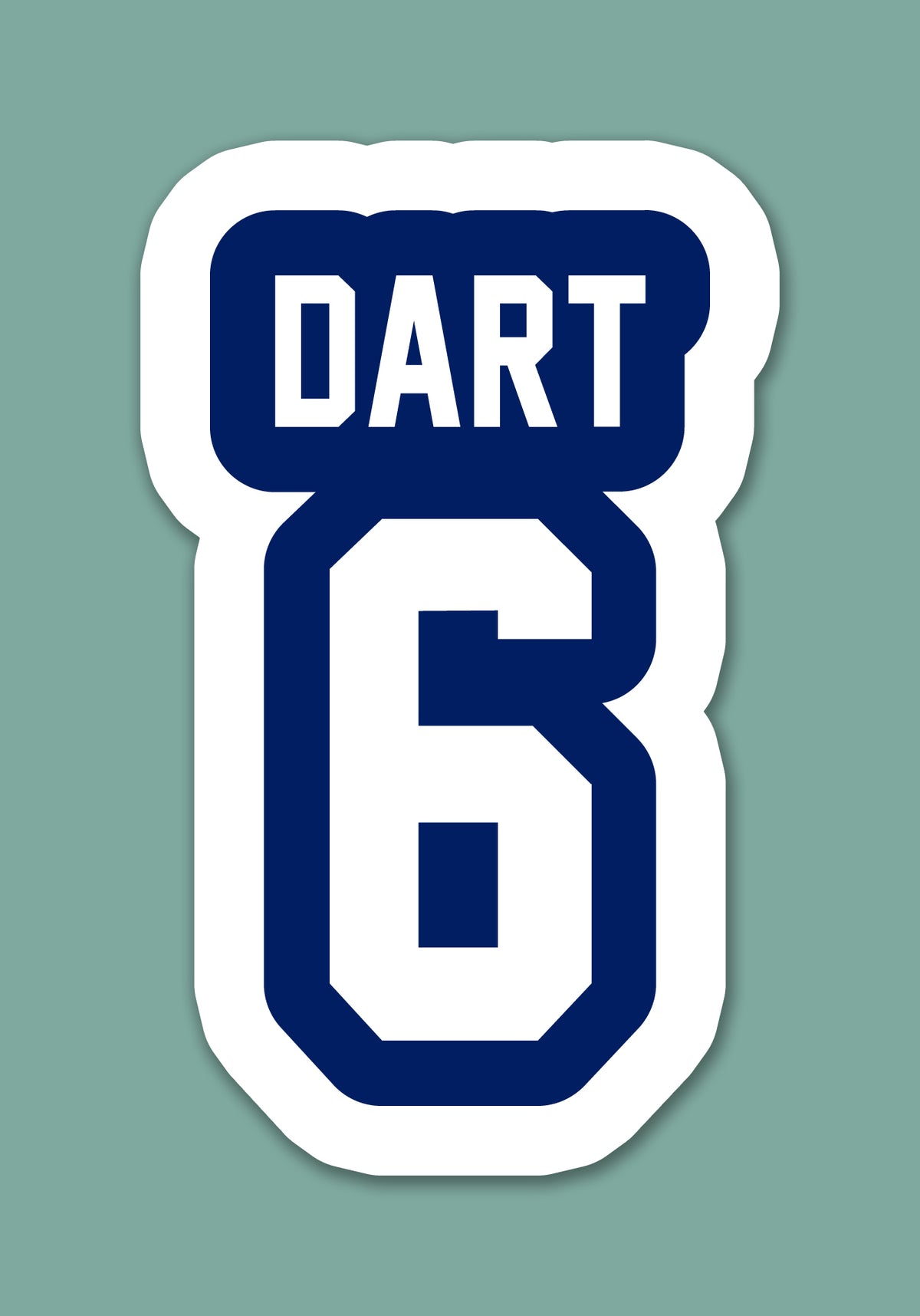 Football Jersey 6 Sticker