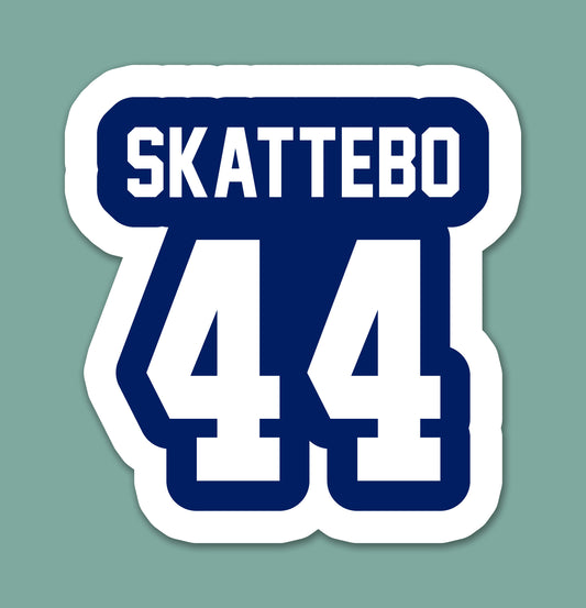 Football Jersey 44 Sticker