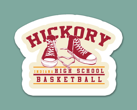 Vintage Basketball Team Sticker