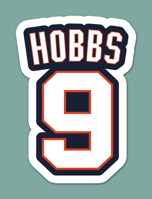 Baseball Movie Jersey 9 Sticker