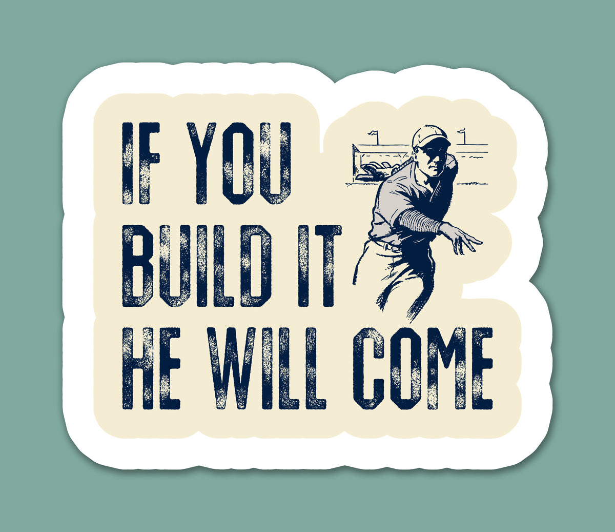 Baseball Inspiration Sticker