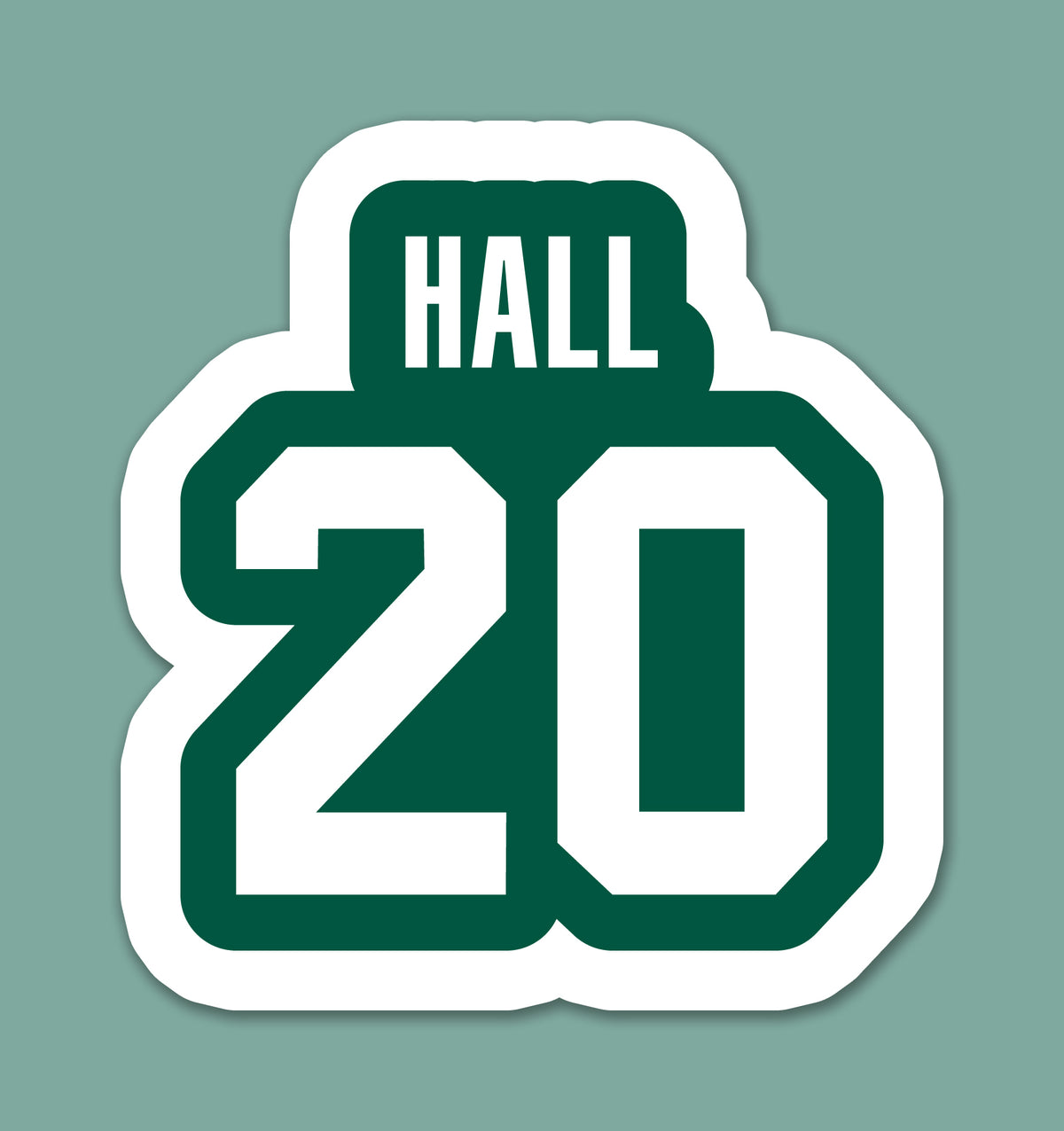 Football Jersey 20 Sticker