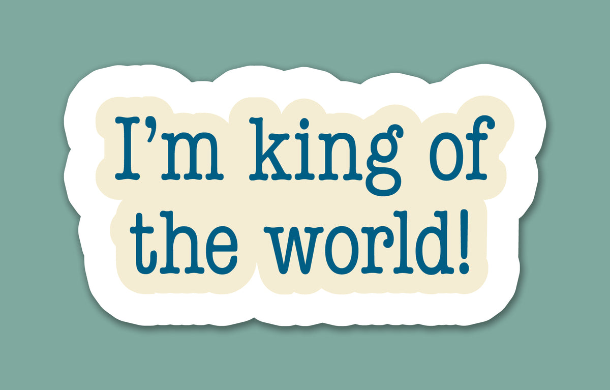 Ocean Adventure Quote Sticker