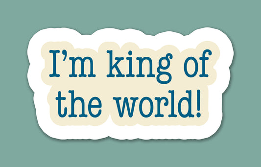 Ocean Adventure Quote Sticker