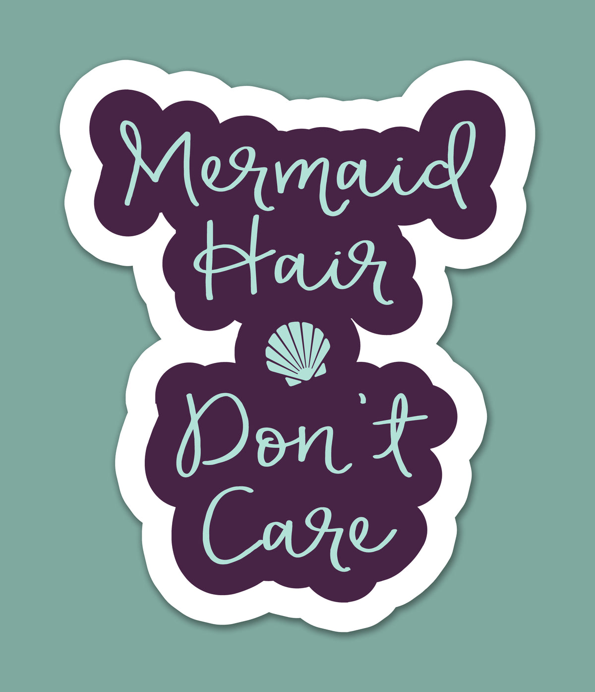 Mermaid Hair Sticker