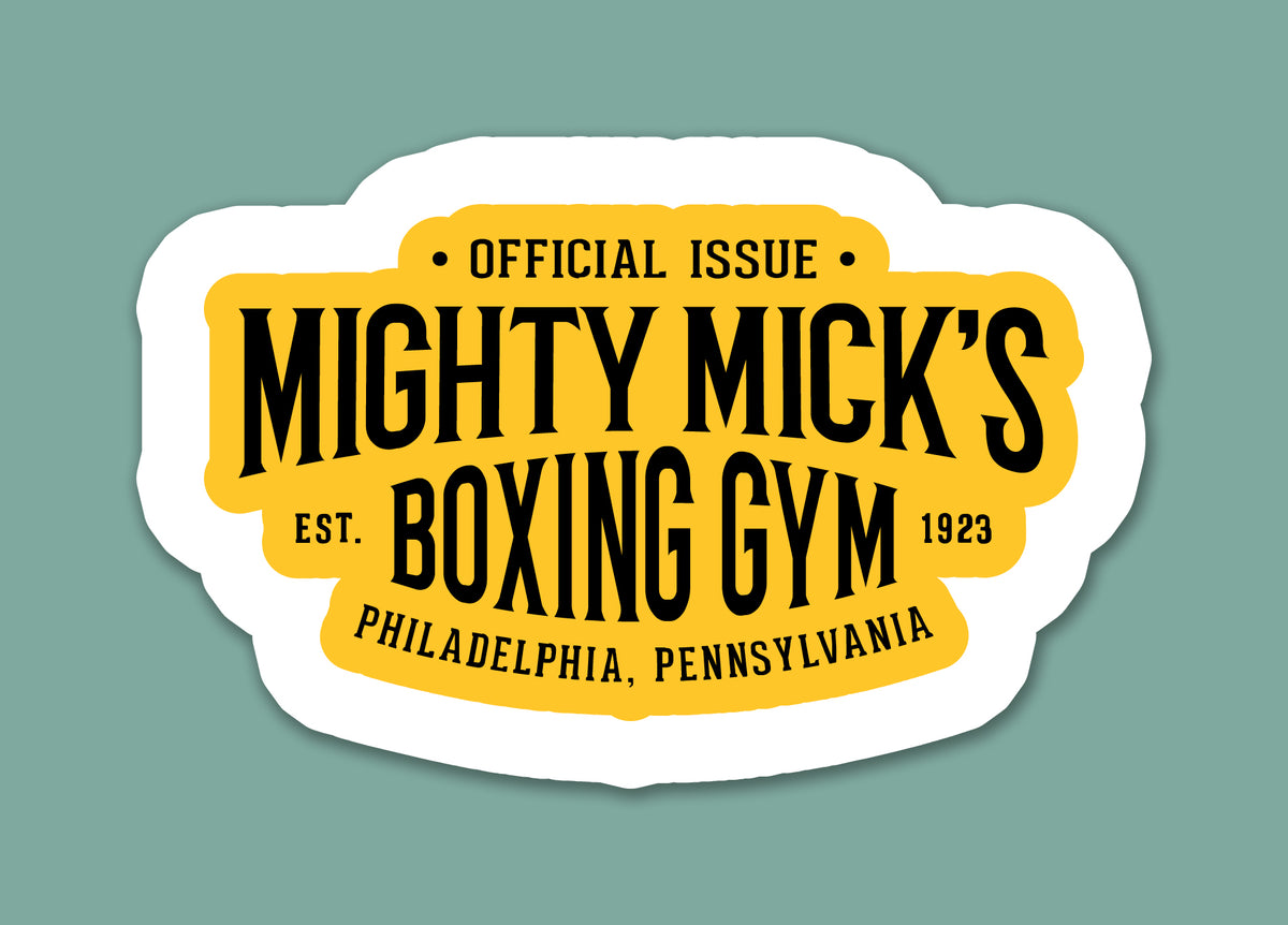 Vintage Boxing Gym Sticker