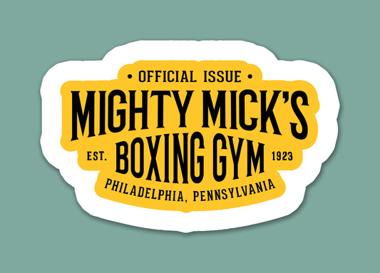 Vintage Boxing Gym Sticker