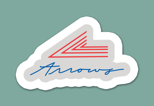 Retro Soccer Team Sticker