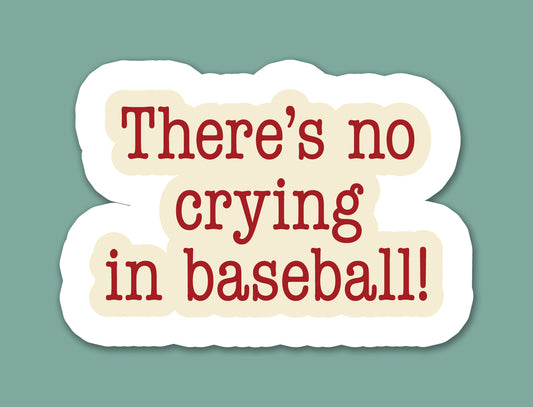 Baseball Quote Sticker