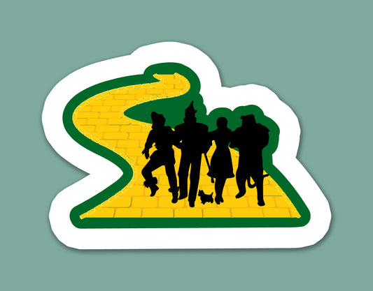 Yellow Brick Road Sticker