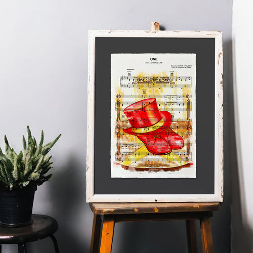 Custom Art Print for a Theatre Lover