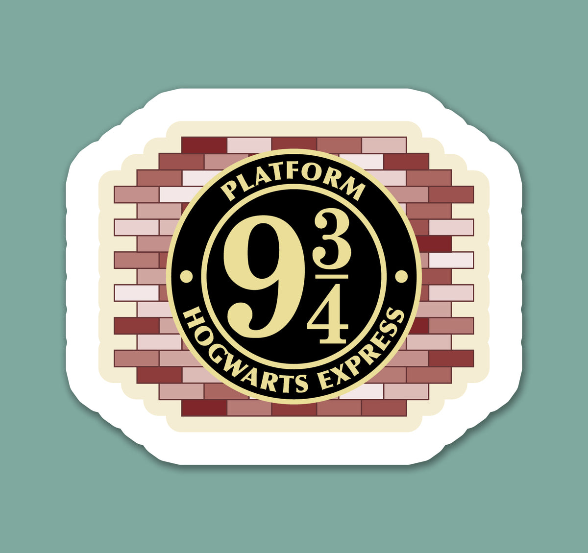 Magical Train Platform Sticker