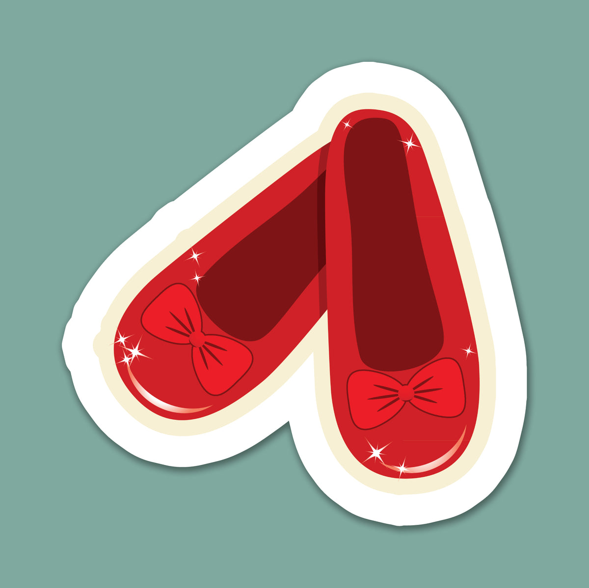 Ruby Slippers Sticker