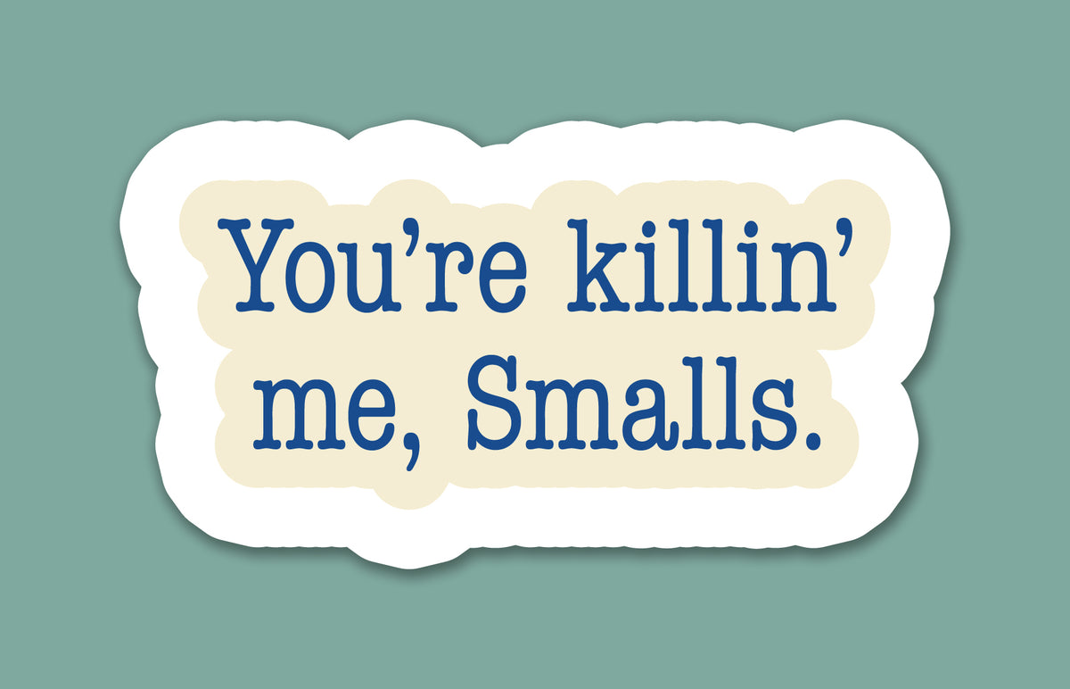 Baseball Movie Quote Sticker