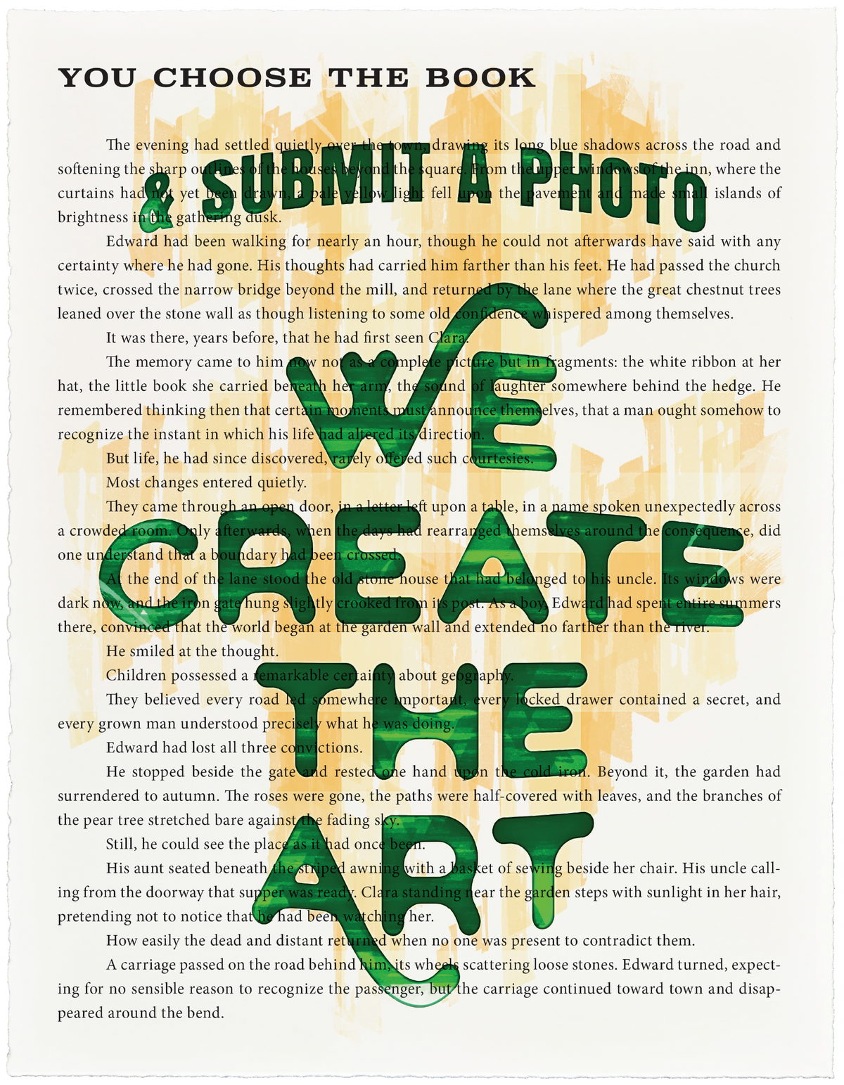 Personalized Art Print for a Writer
