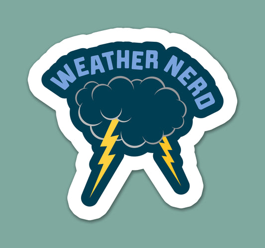 Weather Lover Sticker