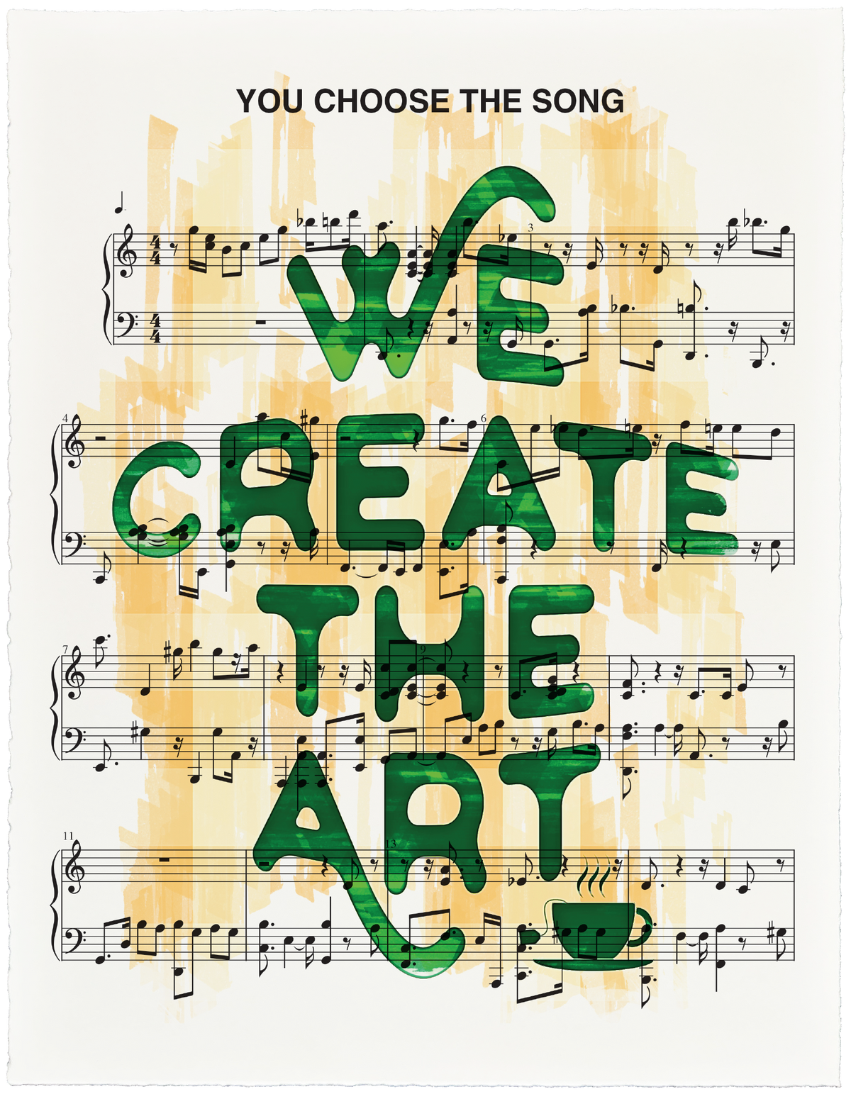 Custom Art Print for a Theatre Lover