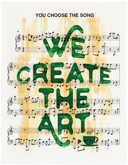 Custom Art Print for a Theatre Lover